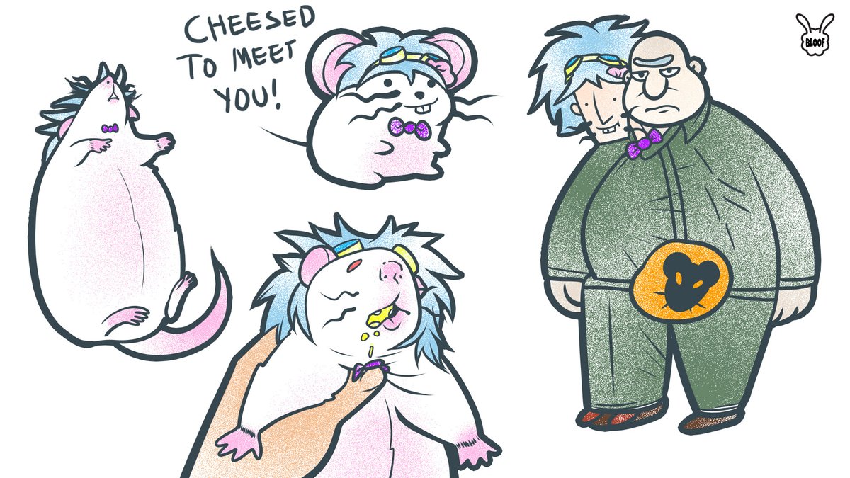 BloofBloofBloof's tweet photo. I ran out of ideas so I'll draw him as a rat

#drtwobrains #twobrains #rat https://t.co/XkO83r9DqD