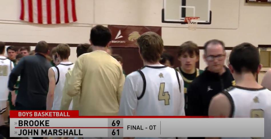 WTOV9's tweet photo. 1.13.23 Highlights: Brooke @ John Marshall boys hoops
#LiveOnNews9
FULL STORY: https://t.co/EbRyBqNMDY https://t.co/br8DhfTUiR