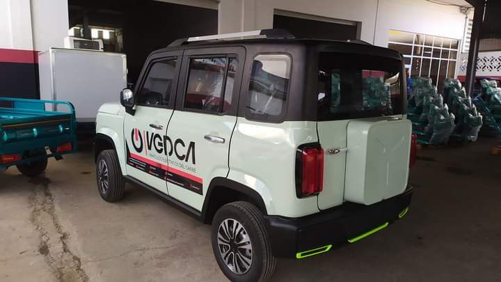 AeiVedca's tweet photo. #VEDCA por el desarrollo de la movilidad eléctrica en #Cuba. Nuestro cuatriciclo 🚙 llegó finalmente para el proceso de pruebas!!! https://t.co/jY2BPewTrY