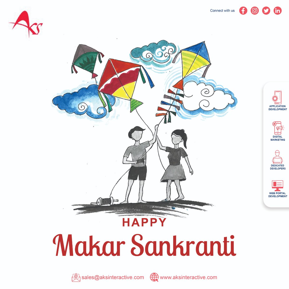 aksinteractive's tweet photo. Wishing you and your family a very Happy Makar Sankranti!

#AKS #AKSinteractive #festival #MakarSankranti #मकर_संक्रांति https://t.co/OtJKyqTqL7