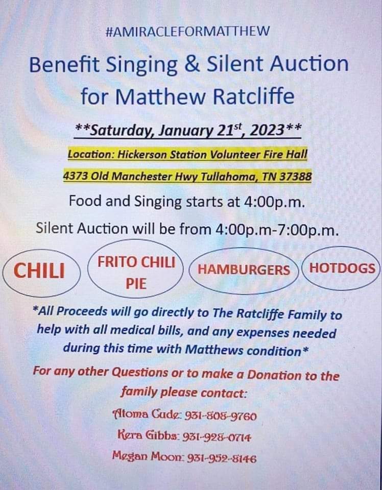 BjRatcliffe's tweet photo. $10 a plate. If you can, please come out and offer your support. @AthleteLevel @MattRat2024 @fchsrebelsfb @TPW_CUNNINGHAM @callum_vol #NLAT #27ratcliffe #amiracleformatthew #27strong #GoVols https://t.co/bkyskKMFiq
