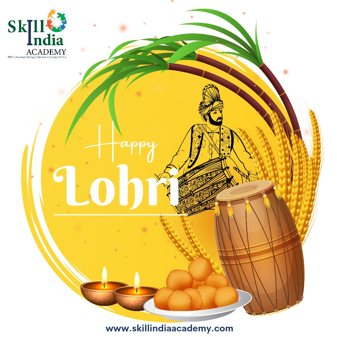 SkillIndiaac's tweet photo. May the harvest festivities bring prosperity and success at every step in life. Wishing you all joyful and auspicious Lohri.😇

#lohri #lohricelebration #lohrifestival #lohri2023 #lohrispecial #happylohri #lohriwishes #wishes #skillindiaacademy #skills #career #growth https://t.co/5ZOEhV65RR