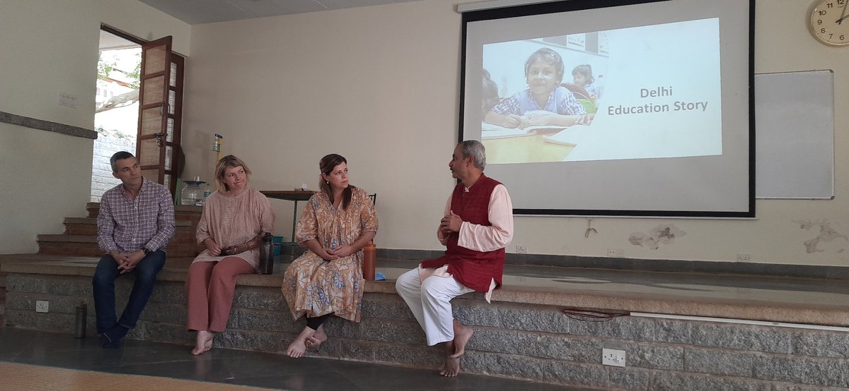 amardeepdabas1's tweet image. One more wonderful #Audience eager for #colearning from @DelEduRevolutn well served all #intitiatives #mindset curriculum #humanifying education at J Krishnamurthy foundation @valleyschoolbangalore with delegates from US Education.Oblised @Dir_Education @SCERT2021 @PbpandeyB