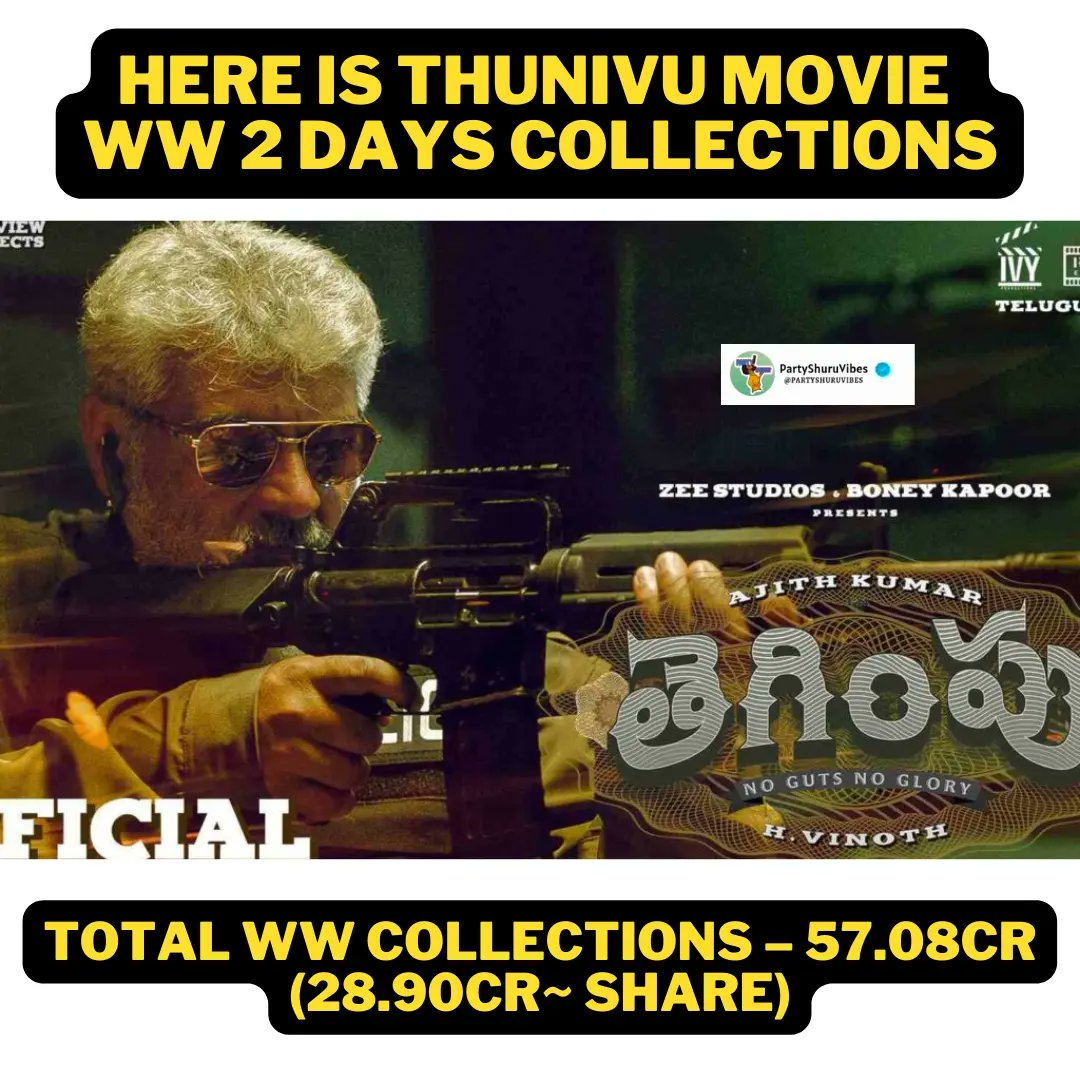 jackfruitgadu's tweet photo. #Varisu #Thunivu 2nd WW Collections #partyshuruvibes https://t.co/VJWQNmjUZ1
