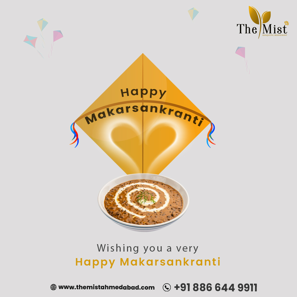 TheMist48781645's tweet photo. Wishing You All a Very Happy and Prosperous Makar Sankranti!!!
#themist #themistahmedabad #banquet #restaurantinahmedabad #MakarSankranti #मकर_संक्रांति #uttrayan #kite #kiteflying #kitefestival #makarsankranti2023 #ahmedabadrestaurant #authenticfood #ahmedabad #ahmedabadeats https://t.co/yq8grtCYdl