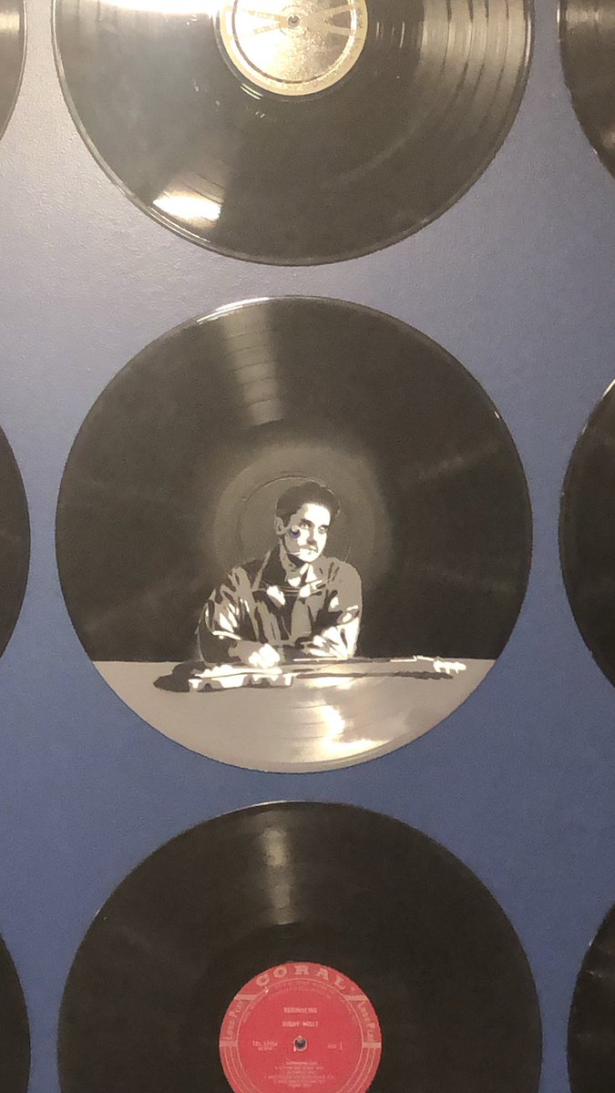 AGT_Gentry's tweet photo. Check out the new record on my wall. Hand-painted by a girl in Australia (I wish I knew her name so I could give her credit). A Christmas gift from my brother and his girlfriend. John Mayer looks and sounds great on vinyl. @JohnMayer #JohnMayer #JM https://t.co/qHLypIkgyQ