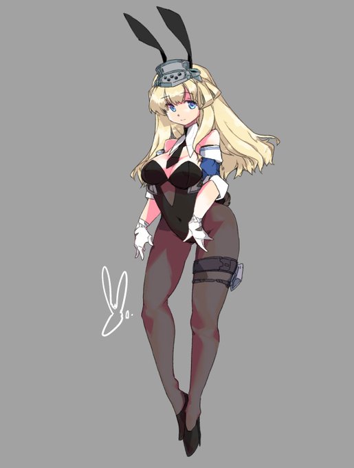 Fletcherさん黒バニー素体出来た。艤装はこれから 