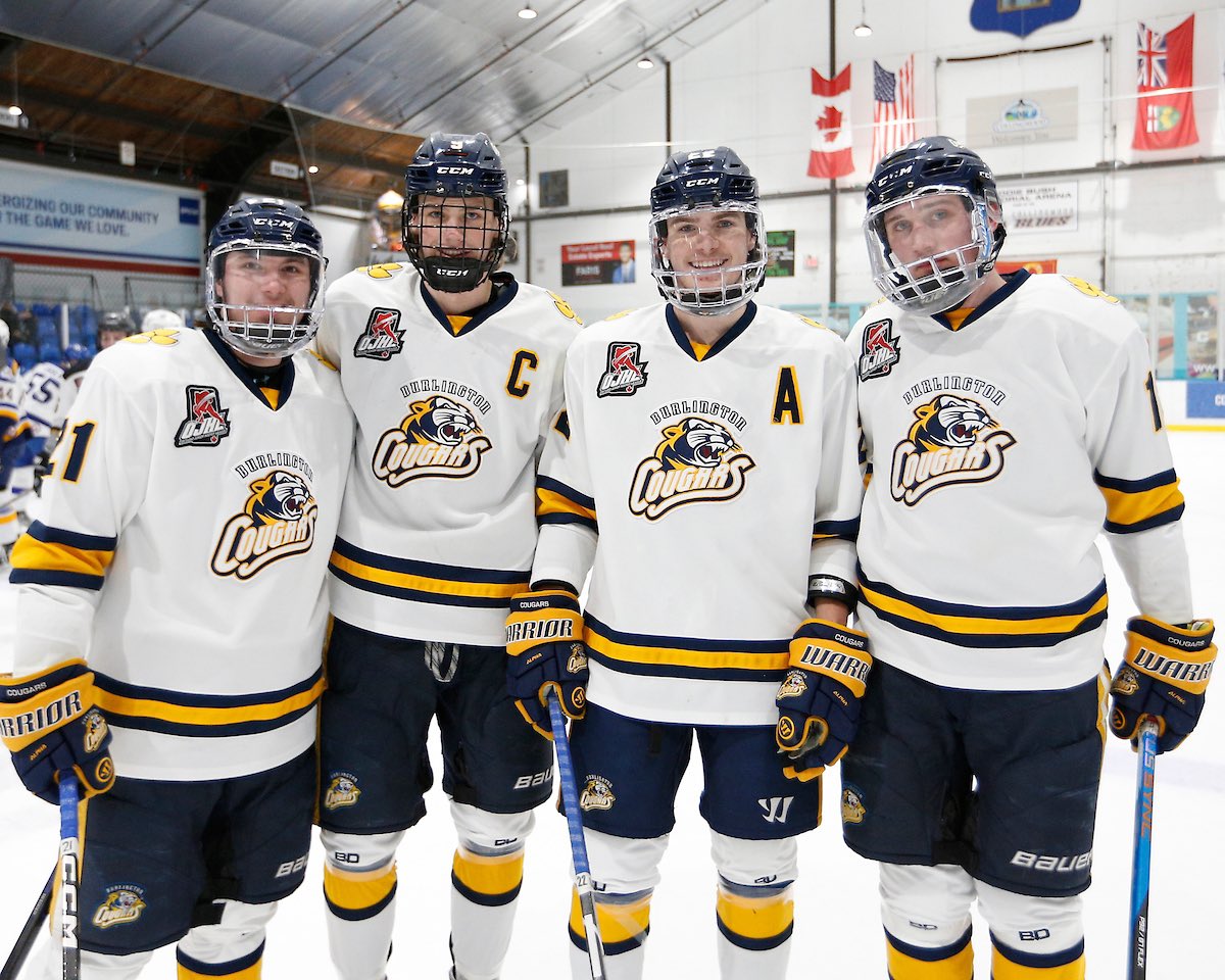 ojhlimages's tweet photo. Representing their organization at the 2023 OJHL All-Star Celebration @OJHLOfficial @OJHLCougars https://t.co/rymlPCGxyQ