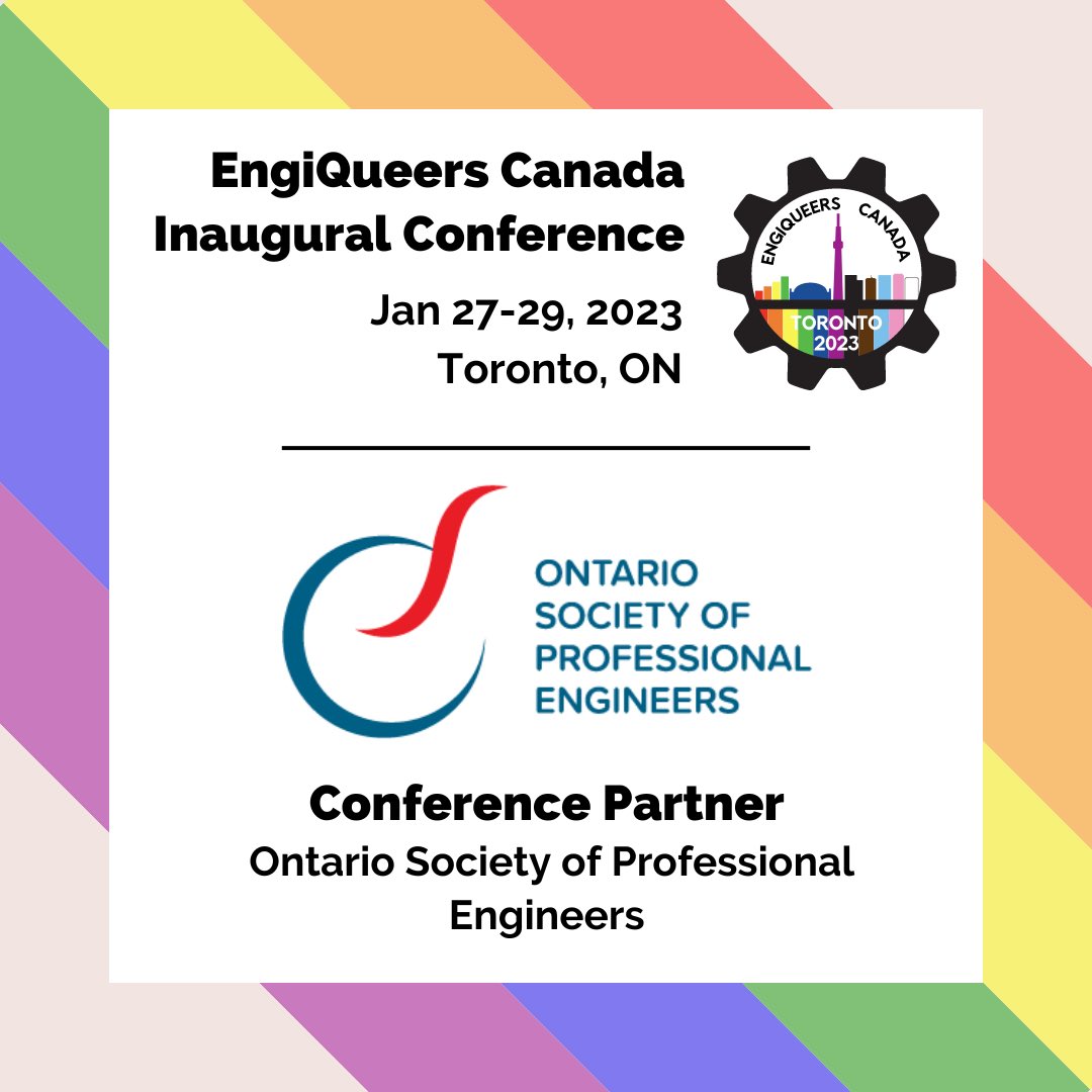 2 more weeks 👏 Thank you @O_S_P_E for your contribution in helping make the #EQCan2023 conference possible.