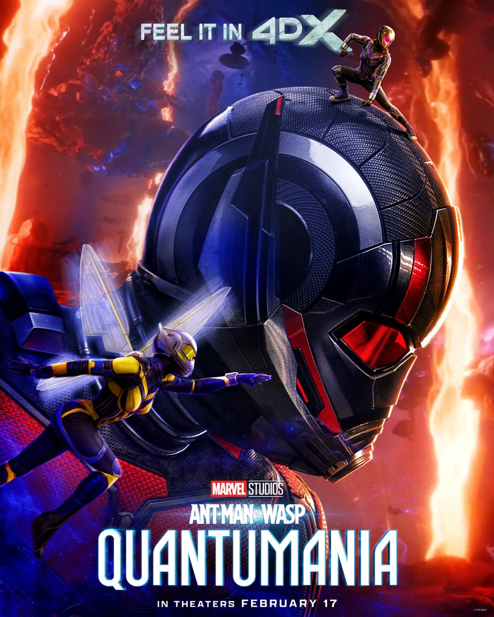 Check out the exclusive @4dxusa artwork for Marvel Studios' #AntManAndTheWaspQuantumania, only in theaters February 17. Get tickets now: fandango.com/AntManAndTheWa…