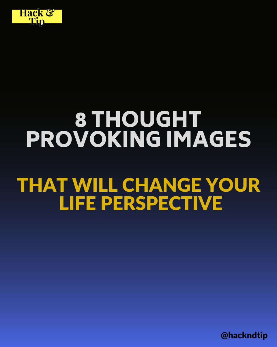 hackndtip's tweet image. These are very powerful images for you to think about 😳
Follow @hackndtip for more easy and handy tips 😊
#lifehacks #tipsandtricks #regret #thinking #resources #thoughts #perspective #life #health #wealth #mentalhealth #physicalhealth #financetips #money #mindset #success