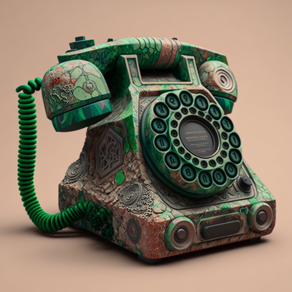 icreatelife's tweet photo. Got nostalgic and generated some landline phones. https://t.co/Xu8nMQSqBh