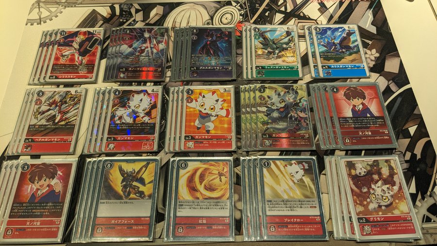 デジモンカードゲーム　ガンマモン　デッキパーツ デジモンカード ガンマモンデッキ デッキパーツ付き