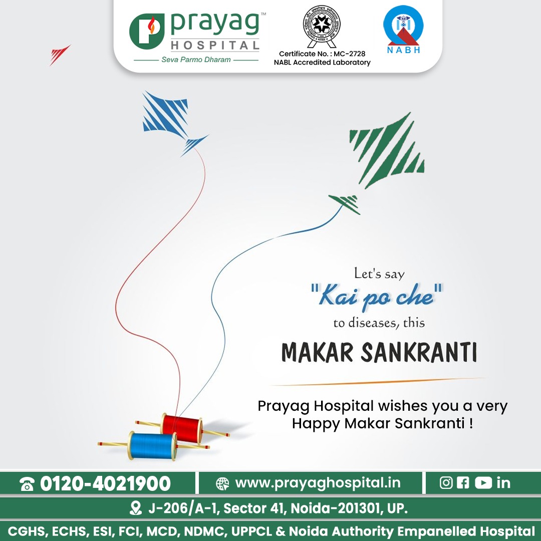Prayag Hospital Wishes you a very Happy Makar Sankranti
#prayaghospital #prayaghospitalnoida #besthospitalinnoida #hospitalinnoida #tophospitalinnoida  #happymakarsankranti2023 #makarsankranticelebration