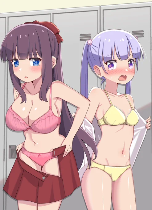 NEW GAME!からひふみんとあおっち、pixivリクエストありがとうございました!※一応センシティブ設定で 