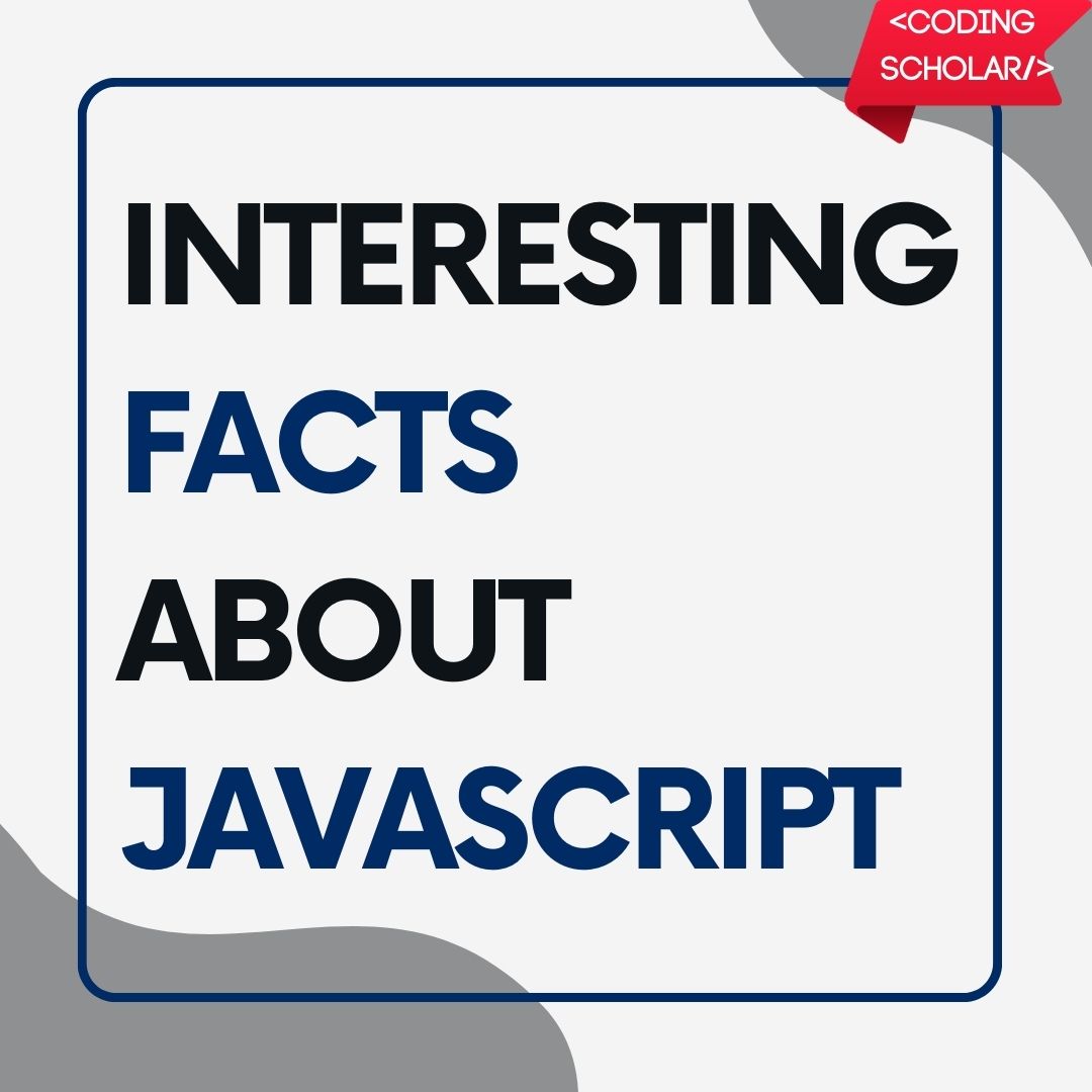coding_scholar's tweet photo. Interesting Facts About JavaScript 🔥

Follow @coding_scholar for such more content 😊

#codingscholar #coding #programming #javascript #html #css #js #codingisfun #reactjs #nodejs  #backend #FullStack #webdeveloper #webdesigner #code #codenewbie #computerscience #100daysofcode https://t.co/9F1pOT2csR