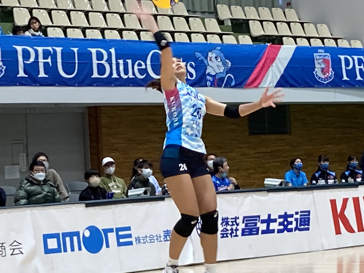 kurobeaqua's tweet photo. 🏐V.LEAGUE DIVISION 1 白山大会🔥
1月14日（土）
🆚PFUブルーキャッツ(HOME)

①🧚‍♂️25-19
②      21-25

2セット目取られました😭

集中力切らさず3セット目取ろう‼️ https://t.co/dSDWLuelUe