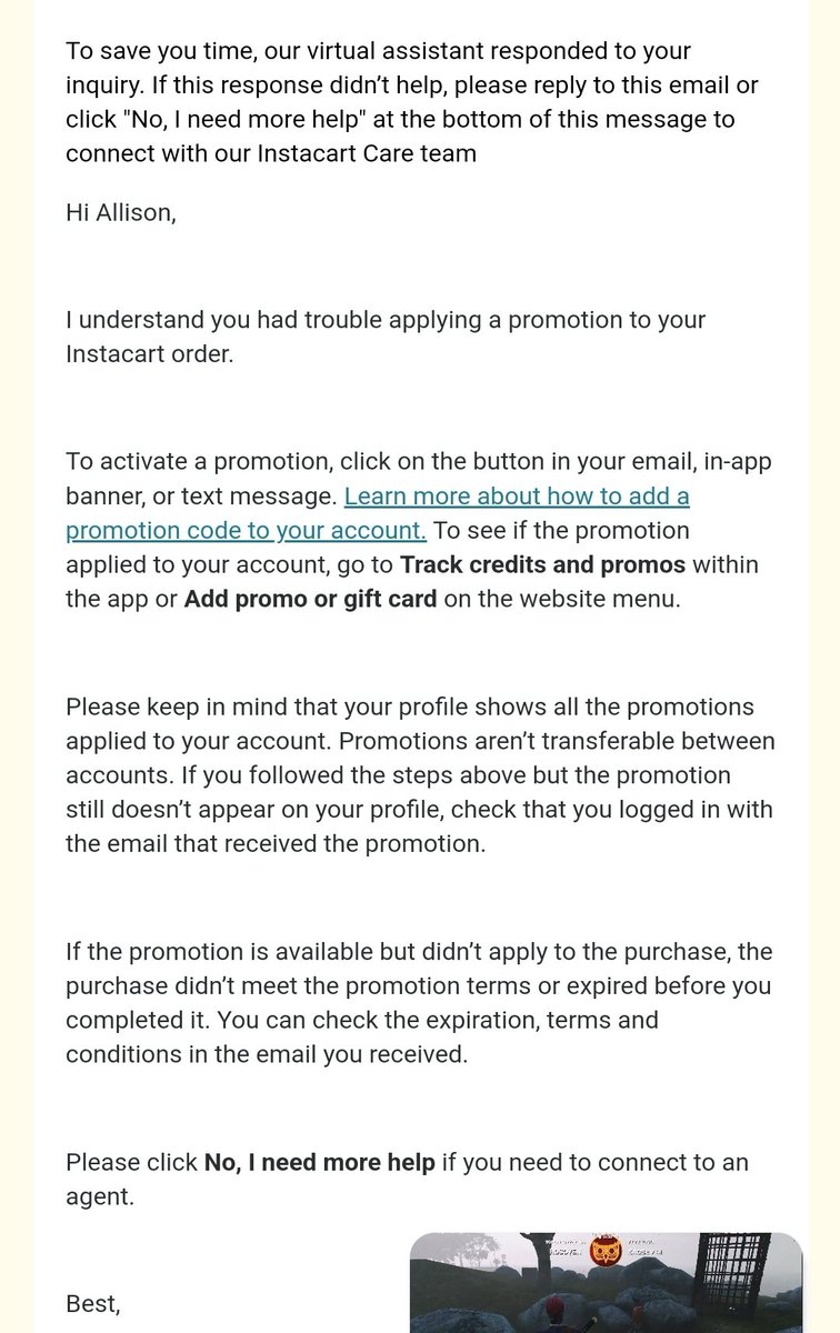 adrennan's tweet photo. @Instacart this is starting to feel like some kind of cruel game you're playing with a disabled middle aged person. https://t.co/mvsdWfrcQ2
