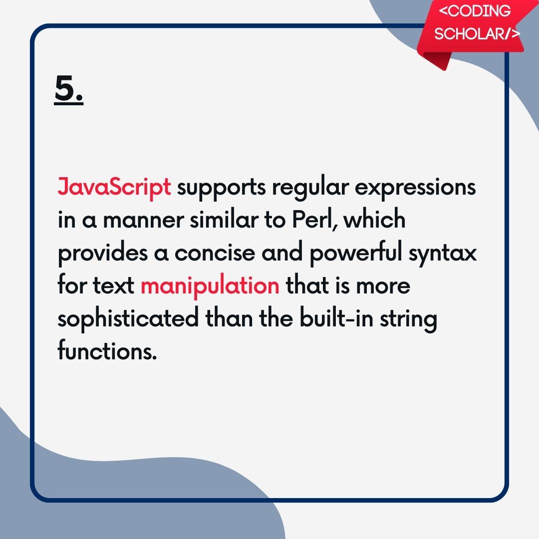 coding_scholar's tweet photo. Interesting Facts About JavaScript 🔥

Follow @coding_scholar  for such more content 😊

#codingscholar #coding #programming #javascript #html #css #js #codingisfun #reactjs #nodejs  #backend #FullStack #webdeveloper #webdesigner #code #codenewbie #computerscience #100daysofcode https://t.co/NmzFGnp4Ja