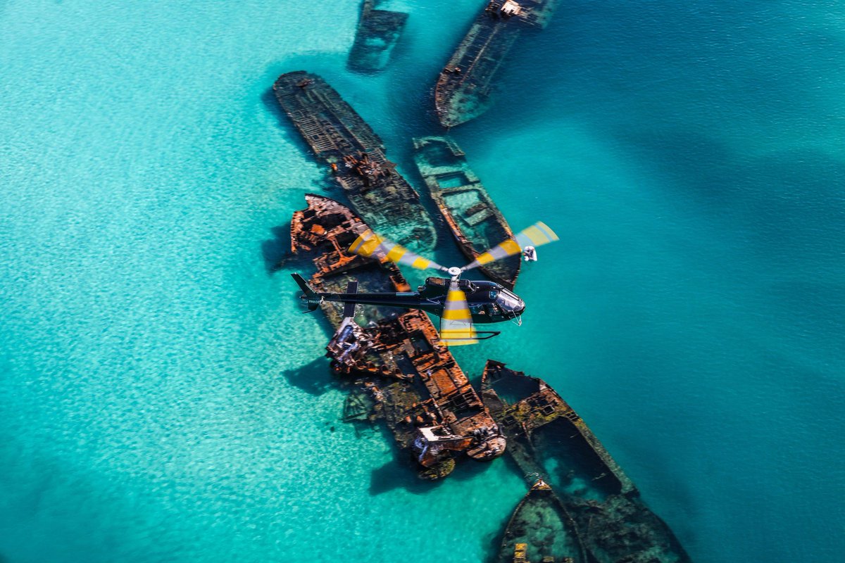 sailworx's tweet photo. Tick an item off your #bucketlist
and take a ride over the #Tangalooma
#shipwrecks in a guided #helicopter #tour.
#tangaloomaisland https://t.co/VuhRfIqi4B