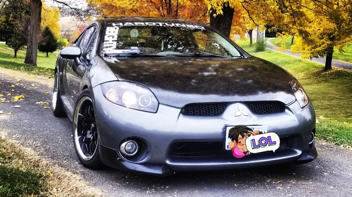 XenoX_Jessica's tweet photo. Imma throw this out there too. Incase anyone wanted some irl pics of my car.
#Mitsubishi #mitsubishi #XXR526 #XXR #MitsubishiEclipse #EclipseGT #SaveTheManuals #carporn #LoweredLifeStyle https://t.co/PMCdi5ybCf