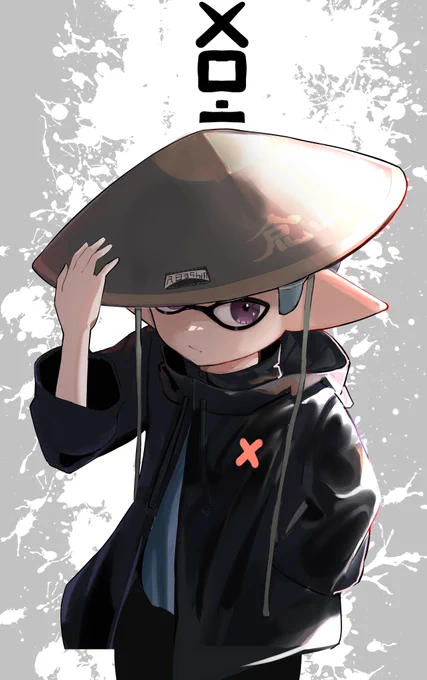 #メロン・アゴナー画
#スプラトゥーン3 
メロンさん 
