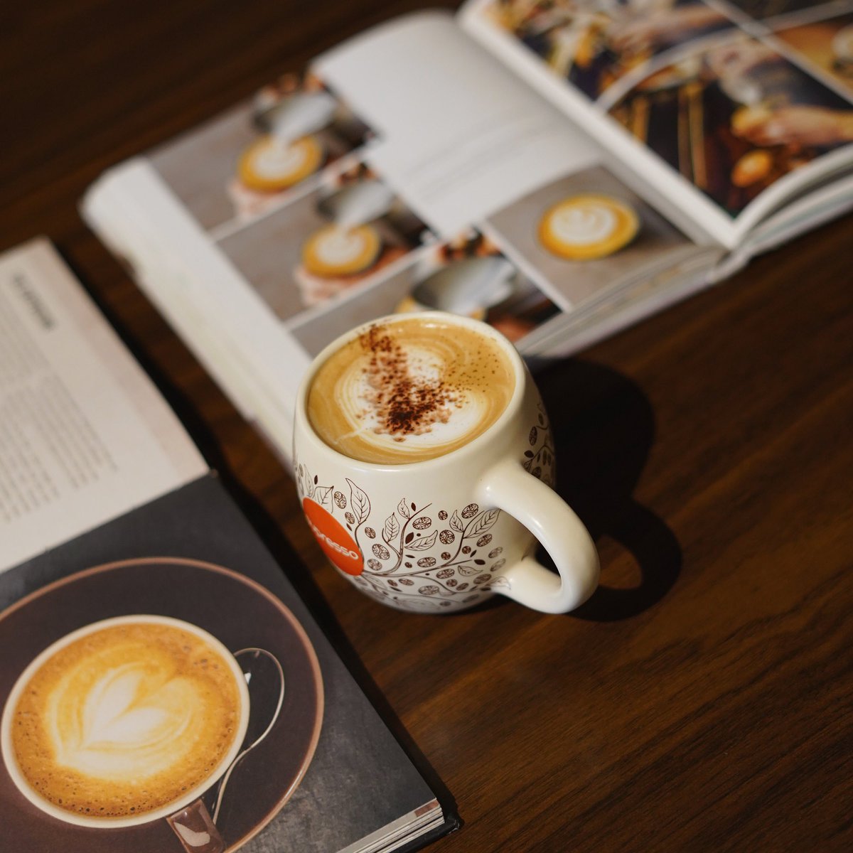 supressocoffee's tweet photo. Coffee is art? Or art is coffee? https://t.co/E8m6931Jdb