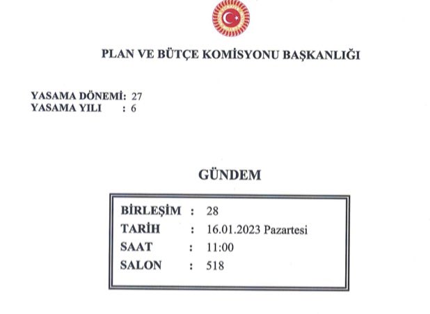 sgirgin48tbmm's tweet photo. 16 Ocak Pazartesi günü saat 11.00’de Plan ve Bütçe Komisyonunda Devlet Memurları Kanunu ve Bazı Kanunlarda değişiklik yapılması hakkında torba kanun görüşmeleri yapılacaktır.
Bu konu ile ilgili  sorulmasını istediğınız hususlar ile görüş ve önerilerinizi iletebilirsiniz.Sevgiler https://t.co/8lj5Kp4K22