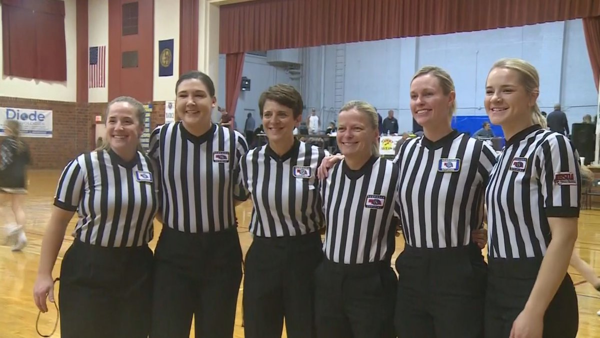 In its 94th year, the MUDECAS basketball tournament continues to make history.  Friday marked the first all-female officiating crews at the tournament.  These women worked the Girls Championship games at Beatrice Auditorium.

#MUDECAS #nebpreps <a href="/1011_News/">10/11 News</a>