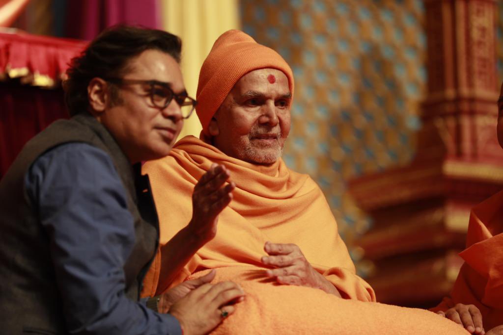 AMISHDEVGAN's tweet image. Was blessed to visit &amp;amp; speak at Pramukh swami Nagar on the #PramukhSwami Maharaj Shatabdi Mahotsav in Ahmedabad. #Jaiswaminarayan 
@BAPS 
#PramukhSwami100