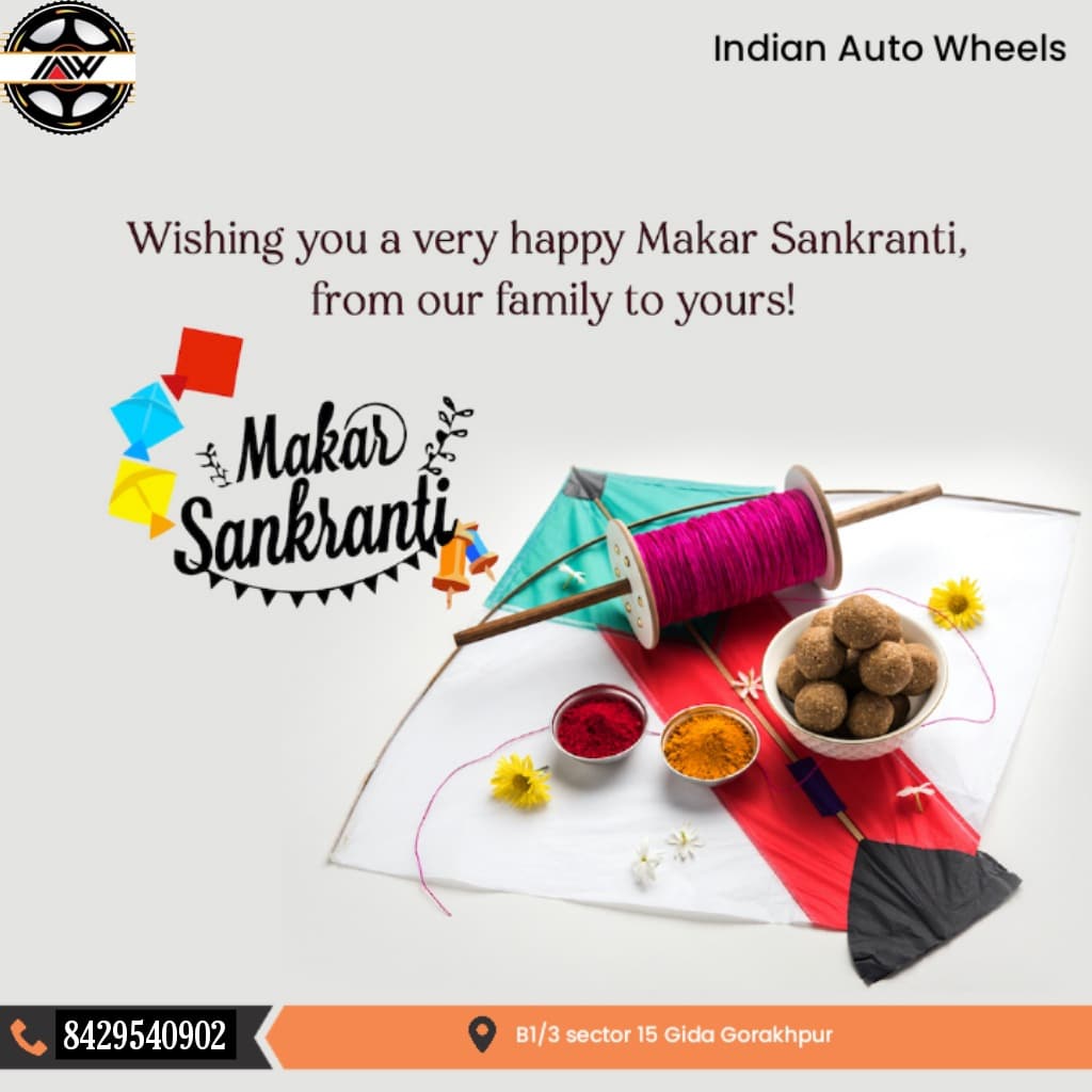 A very happy Makar Sankranti to everyone. May the occasion mark the brightness to be part of our lives.
#happymakarsankranti 

👉For Any Assistance Please Contact Us:- 8429540902

#Indianautowheels #Gorakhpur #Fabrication #Trailer #Tipper #Tiptrailer