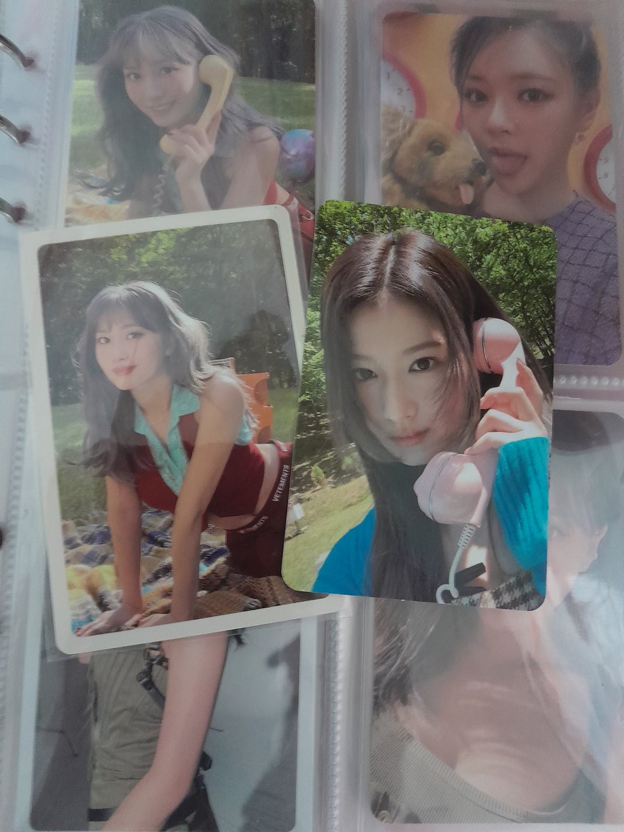 hiraicollz's tweet photo. 🌷˚୭ wts lfb twice momo sana
♡¸.• #dimplesells ♡¸.•
ˏˋ🍥 ── mostly good condi, can send gdrive for sure buyers
pf = 15
lsf = tbd
𓂃 ♡ 150 sana pink tele set and 150 php momo rbg𓂃 ♡
𓂋 rcbyt b4 u claim !!
https://t.co/yQyI7TF1By
x rush shipping
Payo🎠 https://t.co/p9PJNk6MWO