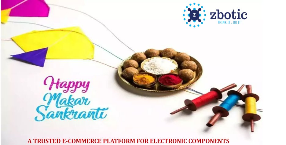 May this Makar Sankranti enlighten your life with the warmth of glory, and happiness.
HAPPY MAKAR SANKRANTI !!
#HappyMakarSankranti #HappyMakarSankranti2023 #MakarSankranti #MakarSankranti2023 #zbotic #electronics #festiveoffers