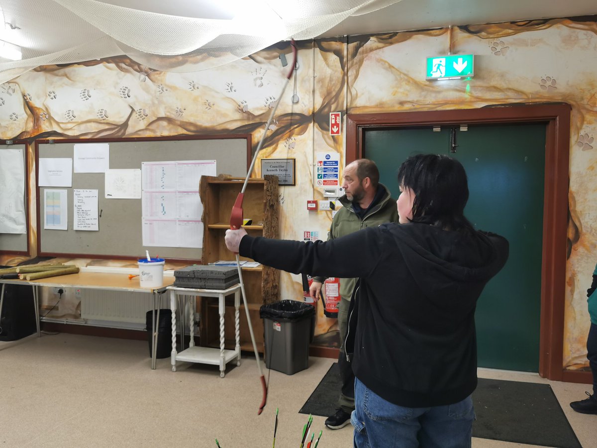 Nurture pupils enjoying a trip away from school for an archery session, at The Bushcraft Centre, Oxford Island. Many thanks to Instructor Wayne. #calmminds