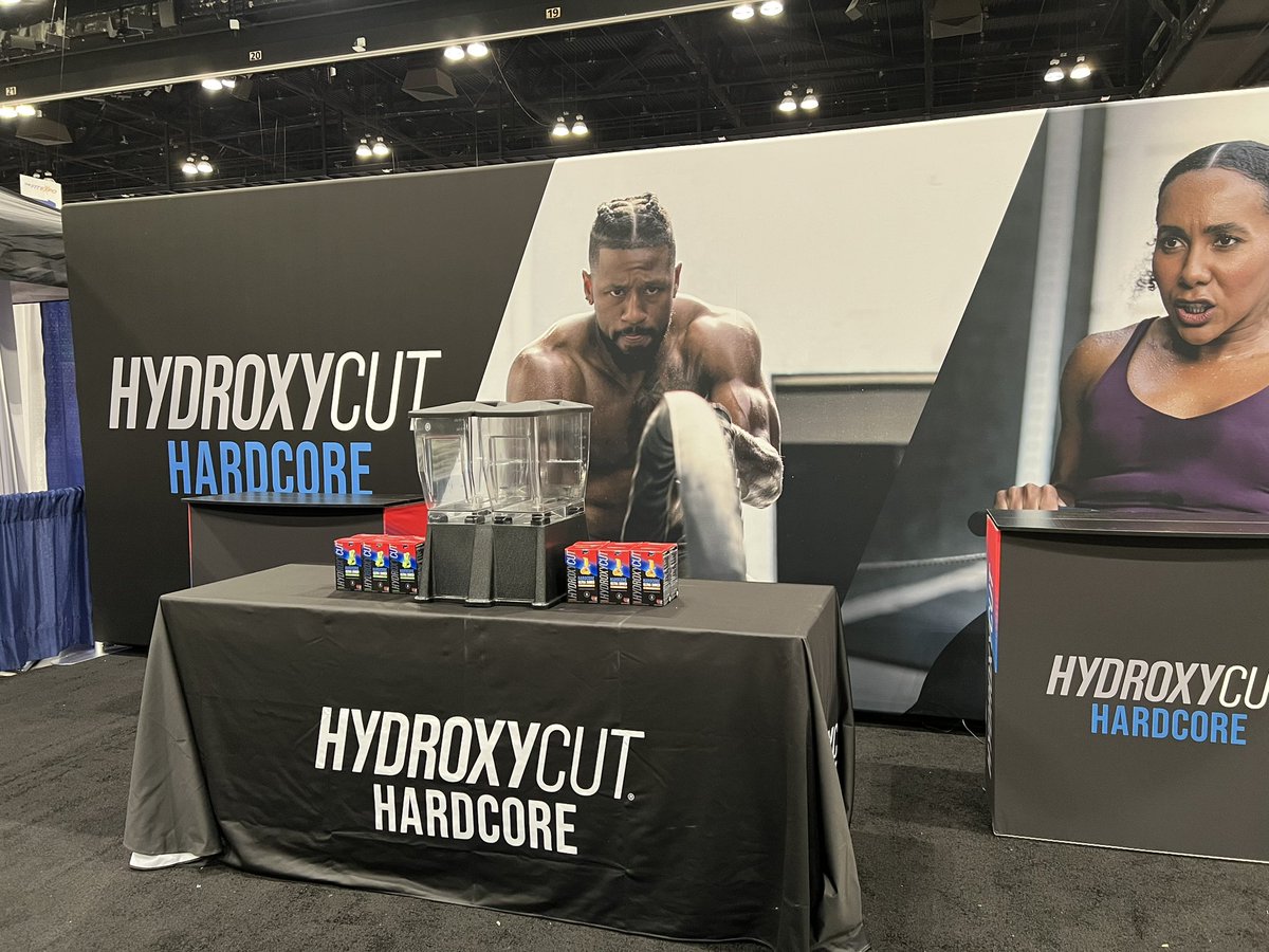 hydroxycut's tweet photo. Booth is coming together. #lafitexpo #comesayhi https://t.co/qU2SEvbAUe