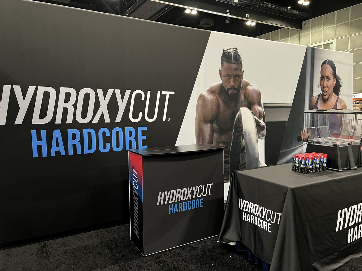 hydroxycut's tweet photo. Booth is coming together. #lafitexpo #comesayhi https://t.co/qU2SEvbAUe