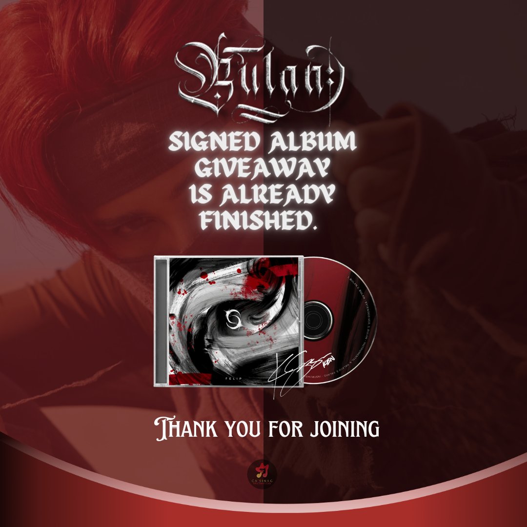 casinagsh's tweet photo. This Giveaway is officially over.
Thanks to all A'tin and sisiws who streamed with us and painstakingly followed the mechanics. 👏👏👏
Stay tuned for the Announcement of Winners and for more Giveaways soon.
@felipsuperior #FELIP #SB19_KEN
#FELiPLAYLevel26 https://t.co/AnAI1KTBM5