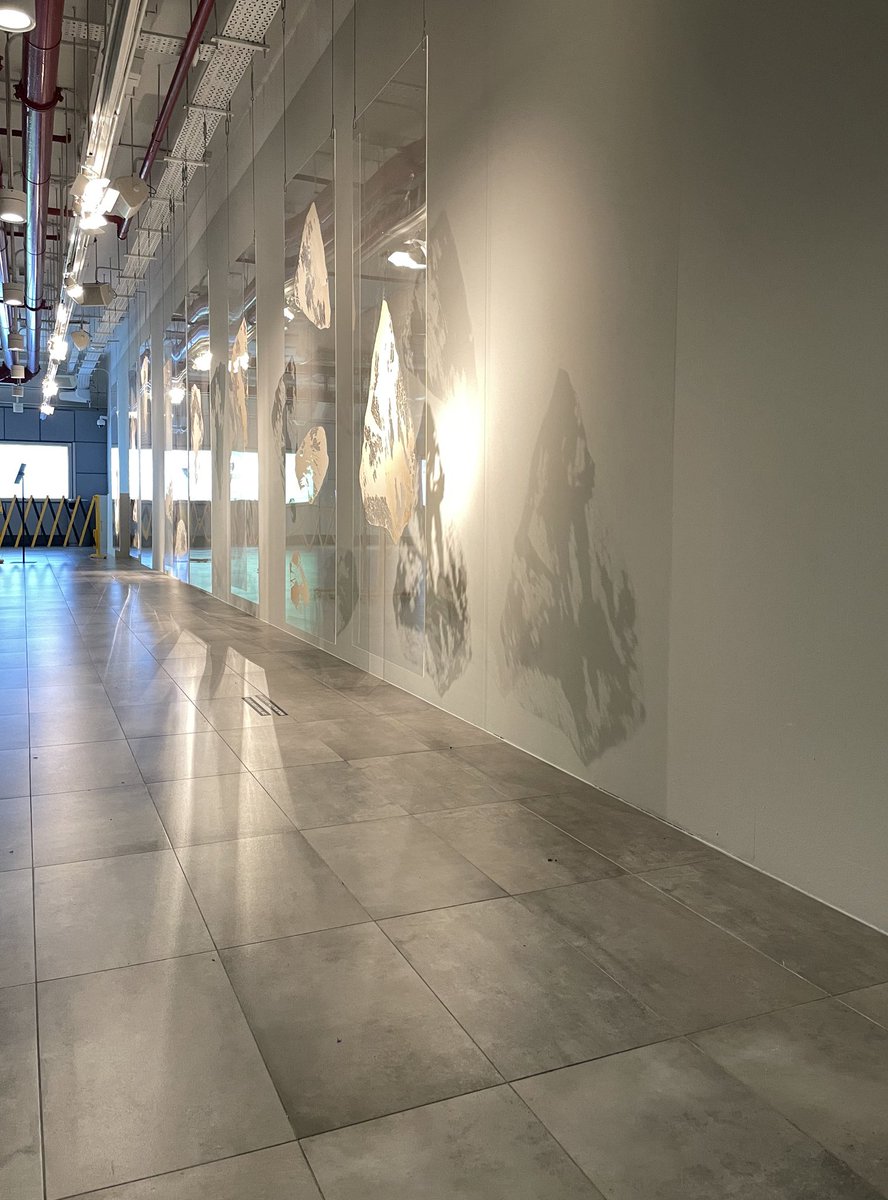 My solo art exhibition at the Esplanade, Singapore’s national performing arts centre has opened!
‘Land-scape’ presents new physical #paintings and installations with #generativeAI #video works. It’s my longest installation to date, at 85m long.