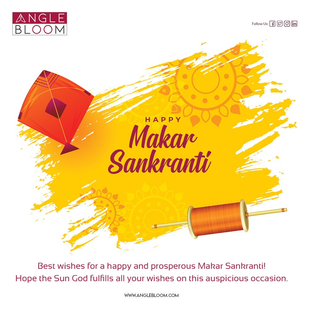 theanglebloom's tweet photo. Angle Bloom Wishes You All A Very Happy Makar Sankranti.
Hope The Sun God Fulfills All Your Wishes On This Aupicious Occasion.
#HappyMakarSankranti #makarsankranti #makarsankranti2023 https://t.co/FjGg95iyPg