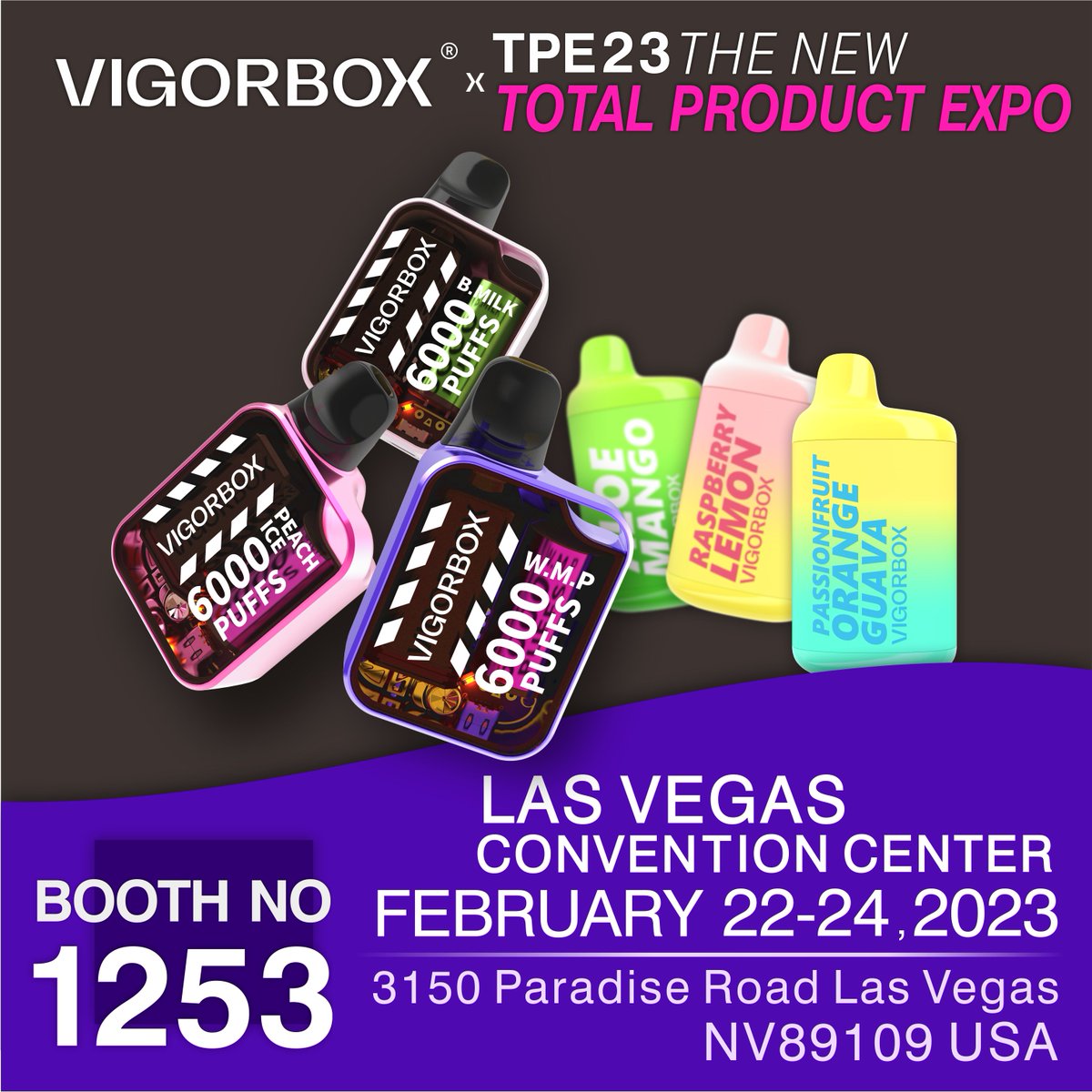 vigorbox's tweet image. We're headed to Las Vegas for Total Product Expo, 2023! Save the date and see you there. 😍 😋

#lasvegas #tpe #tradeshow #LA #manufacturer #vigorbox