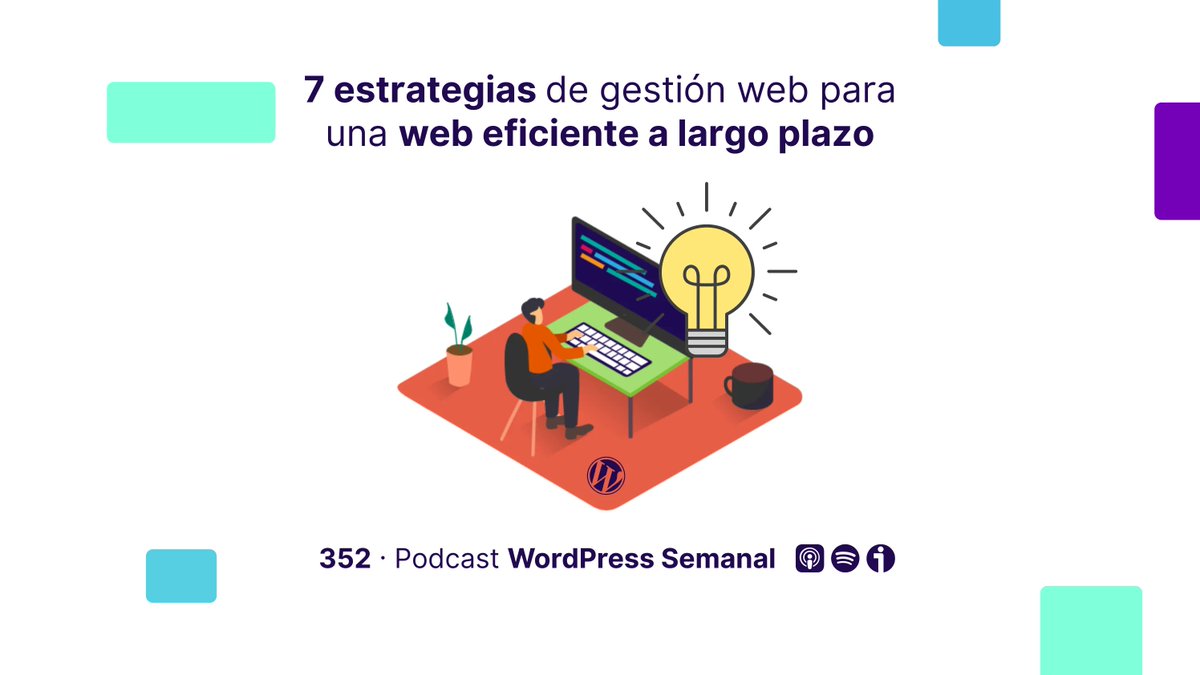 daw_gc's tweet photo. 352 | Las 7 estrategias para una gestión exitosa y eficiente de tu WordPress a largo plazo https://t.co/yWBDpyjAaN https://t.co/ZqBoLugg3c