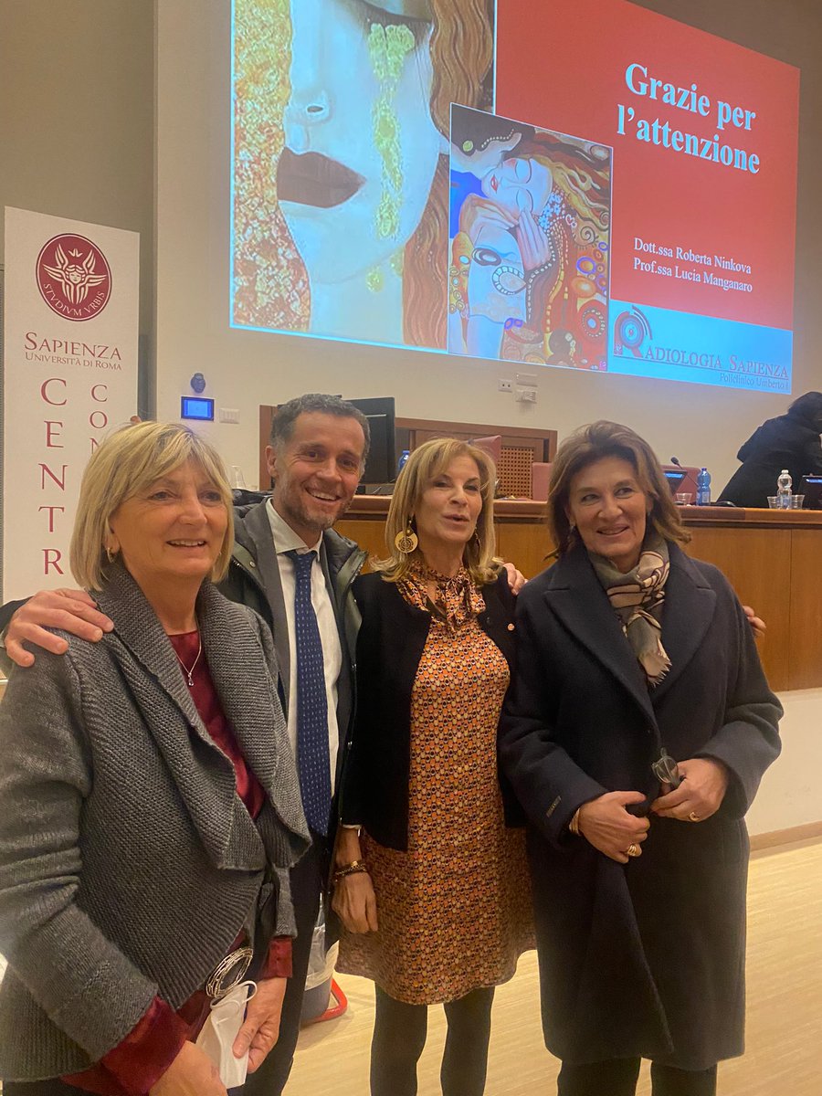 ManganaroLucia's tweet photo. @StefaniaBasili  Grande evento alla Sapienza as usual! Grazie a Maria Grazia Porpora e a Maria Grazia Piccioni per l’impegno e per aver saputo coagulare un grande team ! https://t.co/80nNC61QB3