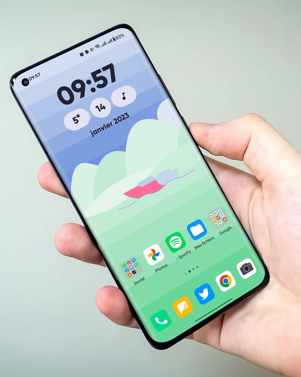 smartechdaily's tweet image. واجهة جهازي اليوم 😍
• الجهاز : #OnePlus8
• الويدجت : One4KWGTPro
• الأيقونات : Miplus icon pack
play.google.com/store/apps/det…
• الخلفية : Unusual Wallpapers
play.google.com/store/apps/det…
شاركوني واجهات أجهزتكم وخلفياتكم المفضلة 😃