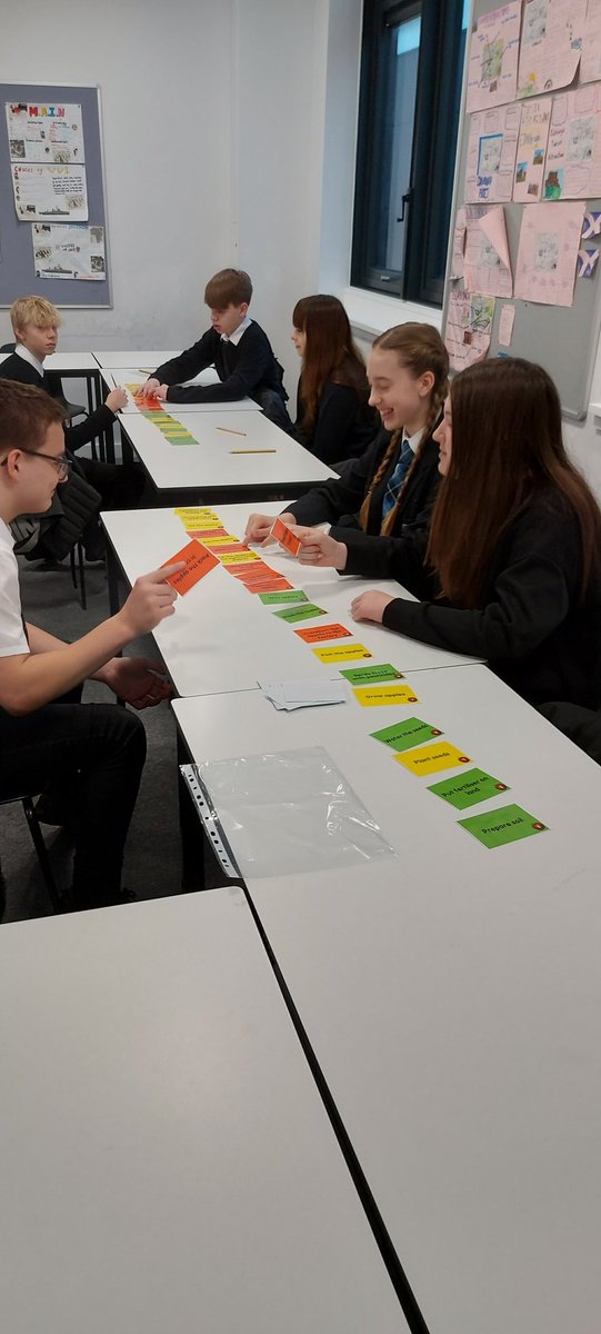 MrJMoore's tweet photo. Oops i was so busy last week i forgot to show the brilliant 2F1 learning about the environmental impacts of importing food. It is a brilliant way for pupils to work together and think of the cost of not shopping locally @TeamQHSLearns https://t.co/71gQJY0xQf