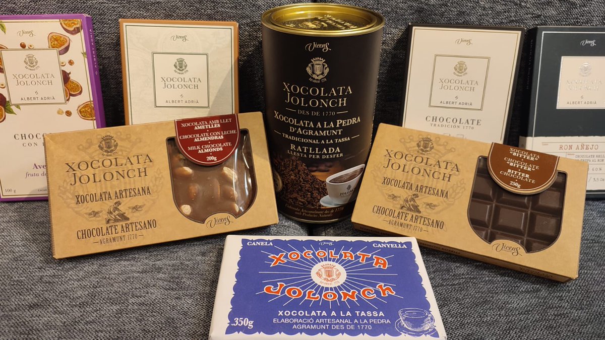vialliure's tweet image. 🍫 Voleu aconseguir un fabulós lot de Xocolata Jolonch de @torronsvicens?
➡️ Us ho posem ben fàcil! Només ens heu de fer follow i RT d'aquesta piulada. Recordeu que teniu de temps només fins a les 8h! Moltíssima sort a tothom!!!
🔴📻 rac1.cat/directe