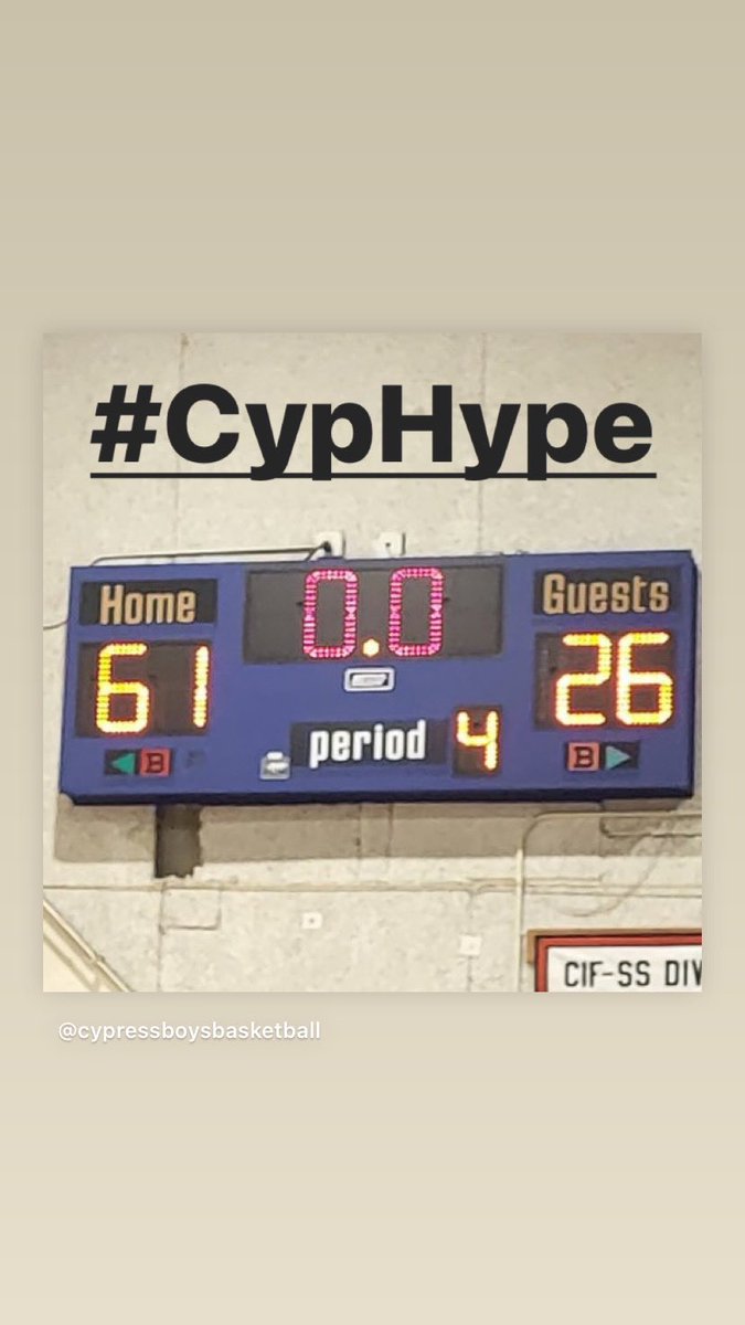 Cypress beat Kennedy 61-26. The Cents play Crean Lutheran on Tuesday at home, 6:15 Come out and cheer the team in their battle for 1st
#CypHype  

<a href="/_ryangov_/">Ryan Gov</a> 12 pts 2-3🏀
<a href="/Mmichaelwright/">Michael Wright</a> 8 pts 16 Rebs
@Kuhsawnnn 7pts
<a href="/a1_jjkh/">Jonas Hanson</a> 7pts
<a href="/ocvarsity/">ocvarsity</a> <a href="/OCSportsZone/">OC Sports Zone</a> <a href="/ScholSeries/">Scholastic Series</a> <a href="/SteveFryer/">Steve Fryer</a>