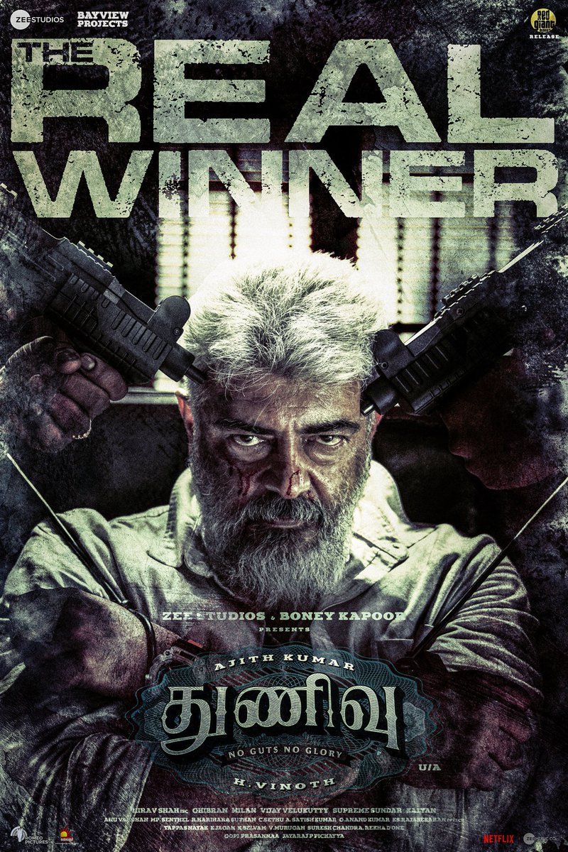 At the end of Day 3 #Thunivu AHEAD 👍 ONCE AGAIN ... AGAIN AND AGAIN HE IS .... THE KING OF OPENING.. #WINNER
