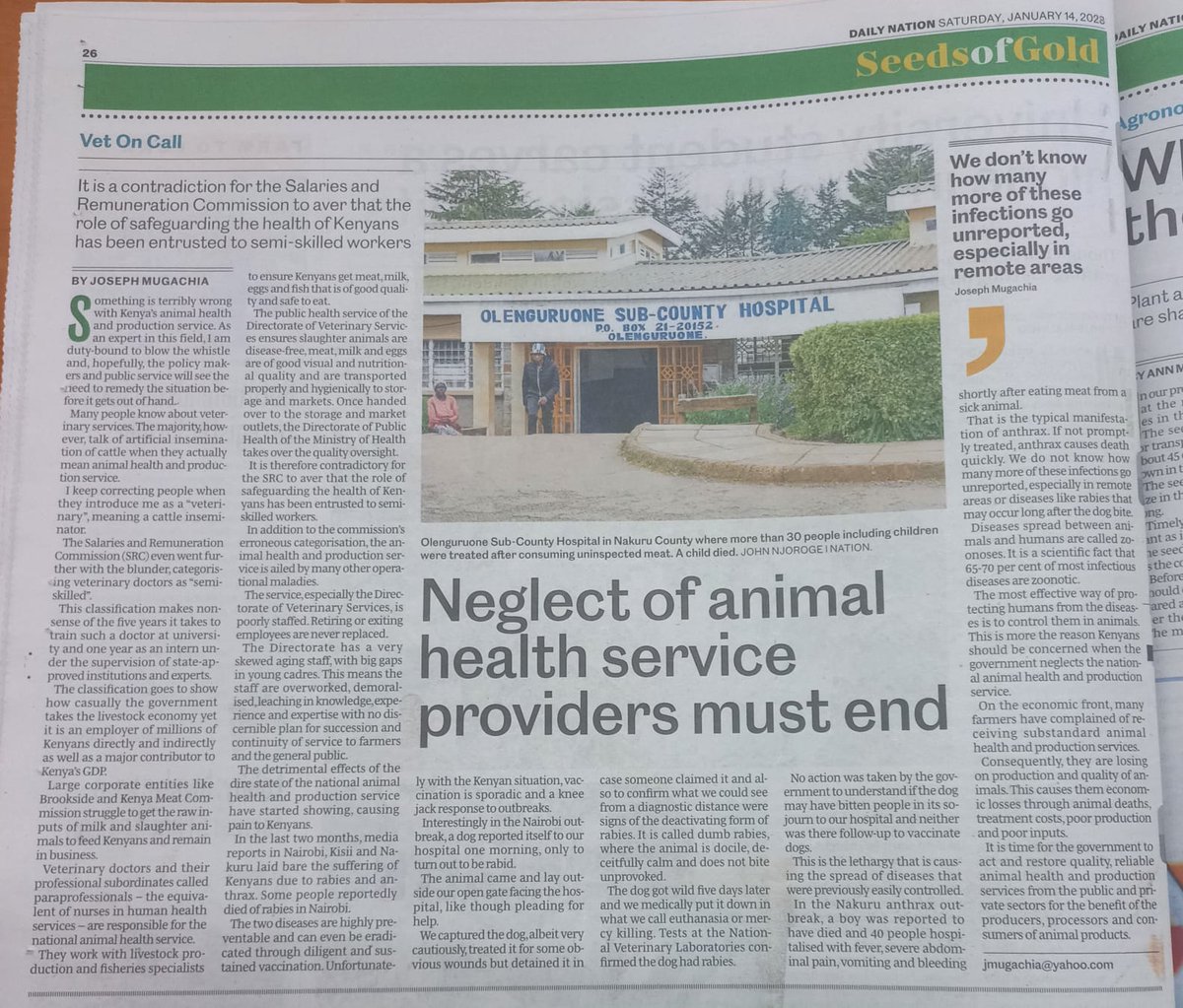 lynn_dorice's tweet photo. How do we talk about food safety and food security without Veterinarians in the scene??  
This neglect should just stop! @lenna_kibet @kenyavetboard @vet_unionKE @StandardKenya @NationBreaking @citizentvkenya https://t.co/KwImL2mgPz