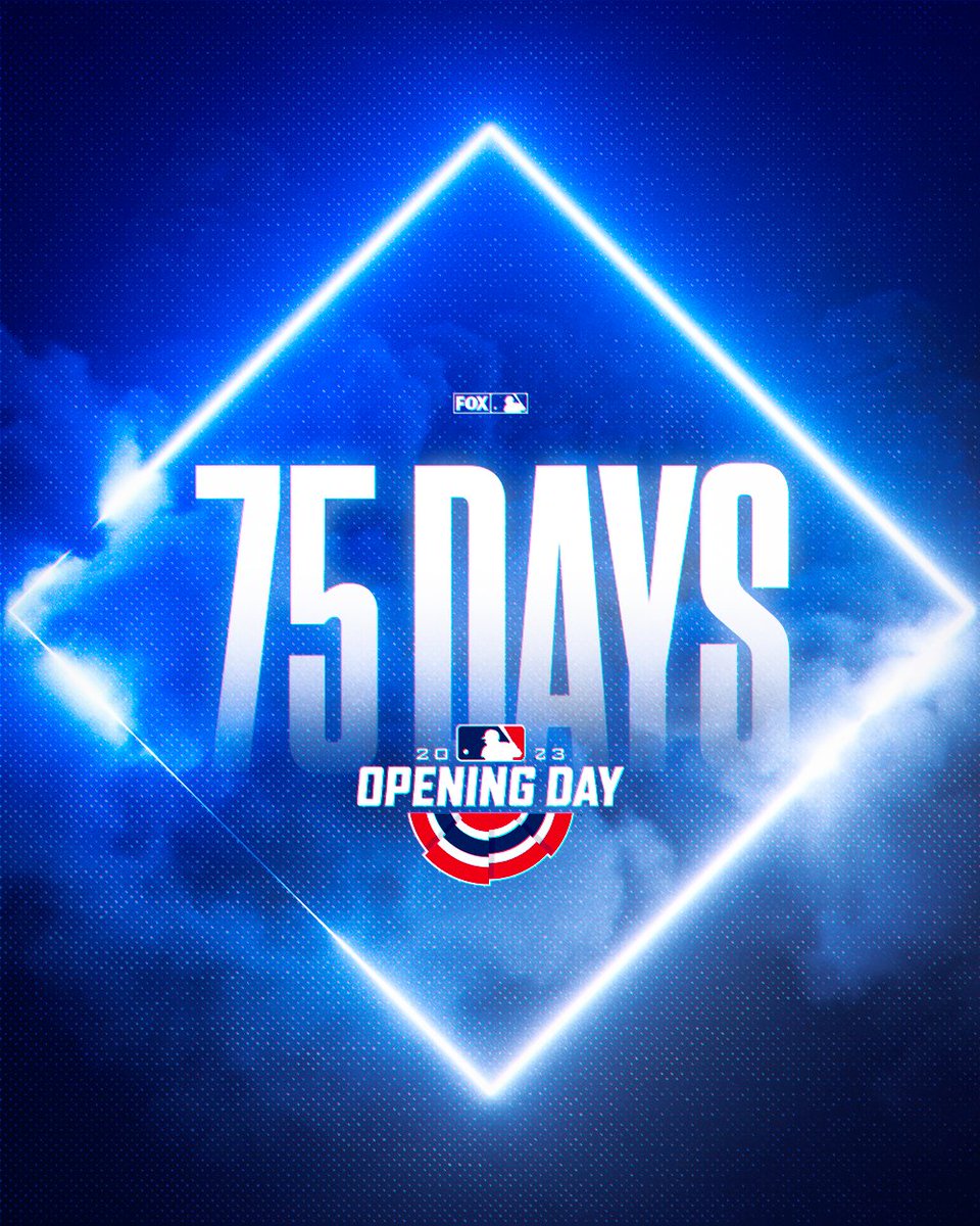 MLBONFOX's tweet photo. We are getting closer to Opening Day ⌛️⚾️ https://t.co/QEePQhIjYa