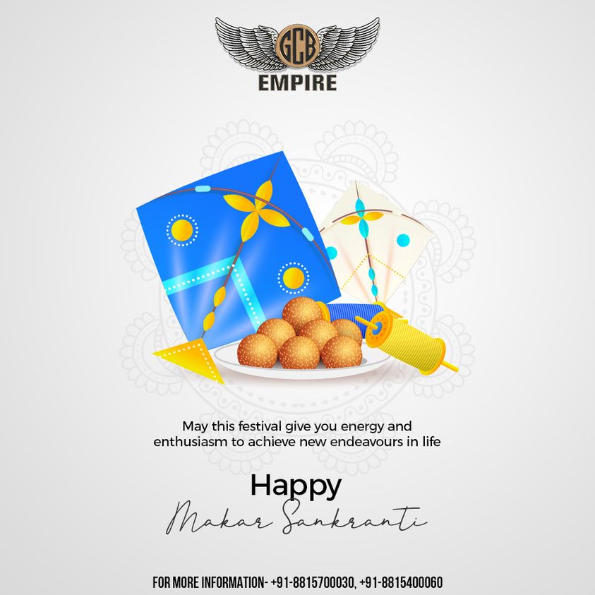 GCBEmpire's tweet photo. May the Makar Sankranti fire bring you joy and happiness and burn all your moments of sadness. We wish you all a Happy Makar Sankranti!
.
.
.
#makarsankranti😍 #makarsankrantifestival #makarsankranticelebration #makarsankrantispecial #makarsankranti #makarsankrantiwishes https://t.co/OZGiS7SqBj